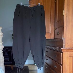 Pilcro Seersucker Parachute Pants